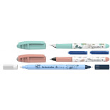 Zestaw pióro wieczne i pióro kulkowe SCHNEIDER Zippi, wymazywacz, 2 naboje, blister