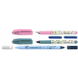 Zestaw pióro wieczne i pióro kulkowe SCHNEIDER Zippi, wymazywacz, 2 naboje, blister