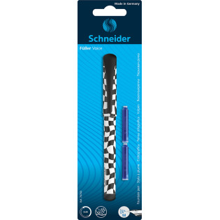 Pióro wieczne SCHNEIDER Voice + 2 naboje, blister, mix kolorów
