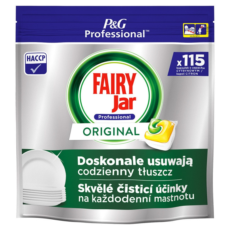 Kapsułki do zmywarki FAIRY All-in-one, profesjonalne, 115 szt.