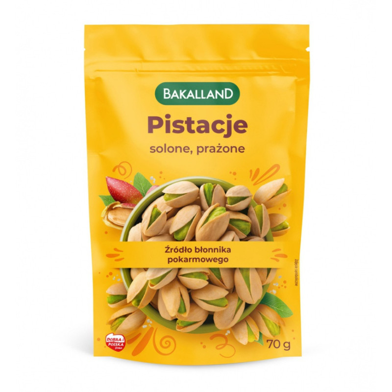 Pistacje prażone, Bakalland, 70g