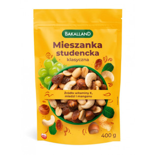 Mieszanka studencka klasyczna, Bakalland, 400g