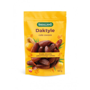 Daktyle całe owoce, Bakalland, 100 g