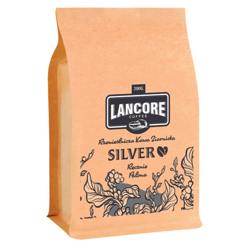 Kawa LANCORE COFFEE Silver Blend, ziarnista, 200g