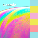 Karteczki samoprzylepne Post-it® Super Sticky, COSMIC, 76x76mm, 12x90 kart.