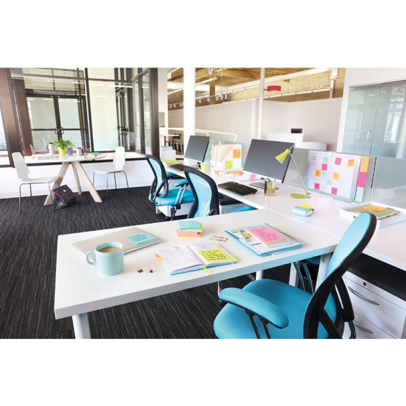 Karteczki samoprzylepne Post-it® Super Sticky XXL, COSMIC, w linię, 101x152mm, 3x90 kart.