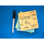 Karteczki samoprzylepne Post-it Super Sticky, COSMIC, 9x90 kart.