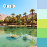 Karteczki samoprzylepne Post-it® Super Sticky, OASIS, 76x76mm, 5x90 kart.