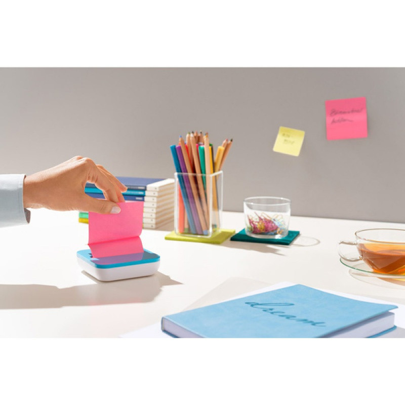 Karteczki samoprzylepne Post-it® Super Sticky Z-Notes, SOULFUL, 76x76mm, 6x90 kart.