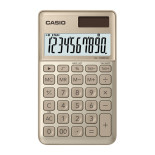 Kalkulator kieszonkowy CASIO SL-1000SC-GD-B, 10-cyfrowy, 71x120mm, kartonik, złoty