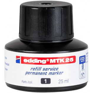 Tusz do uzupełniania markerów permanentnych e-MTK 25 EDDING, czarny