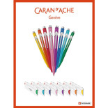 Długopis CARAN D'ACHE 849 Colormat-X, M, w pudełku, pomarańczowy