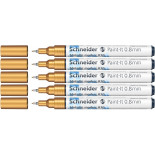 Marker metaliczny SCHNEIDER Paint-It 010, 0,8 mm, złoty metalik