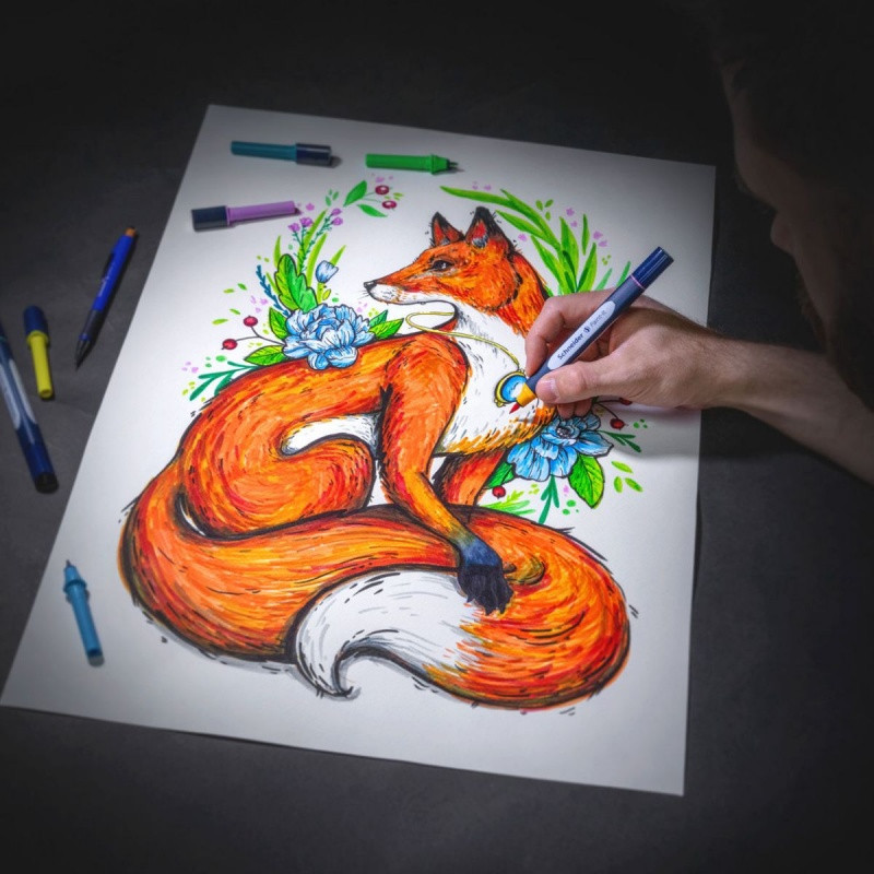 Wkład wymienny SCHNEIDER do markerów podwójnych Paint-It 040 Twinmarker, 2 szt., bezbarwny