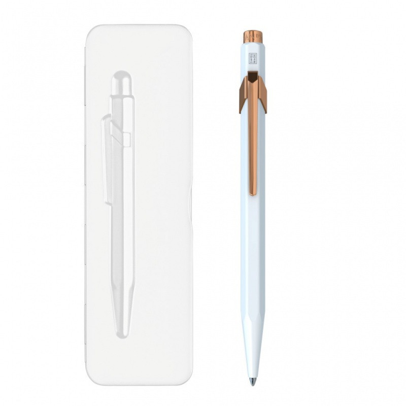 Długopis CARAN D'ACHE 849, biały GT