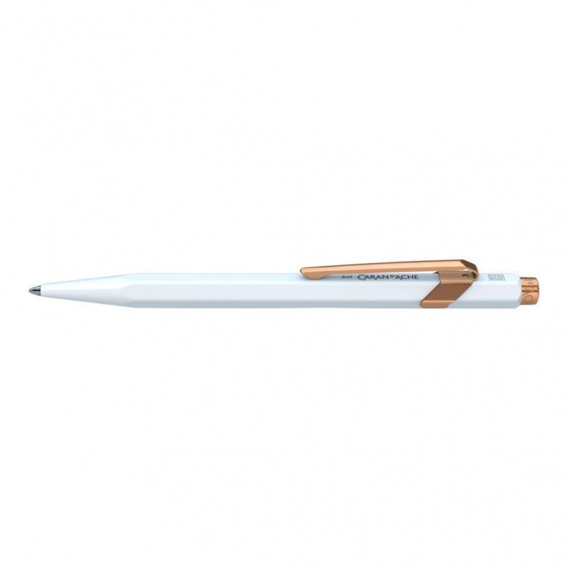 Długopis CARAN D'ACHE 849, biały GT