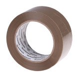 Taśma pakowa DONAU Hot-Melt , 48mm, 132m, 40mikr., brązowa