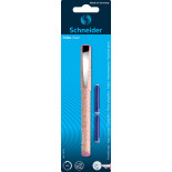 Pióro wieczne SCHNEIDER Glam + 2 naboje, blister, mix kolorów