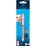 Pióro kulkowe SCHNEIDER Base Ball + 2 cartridge 852, blister, mix kolorów