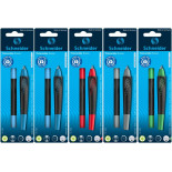 Pióro kulkowe SCHNEIDER Breeze, 5 szt., blister, mix kolorów