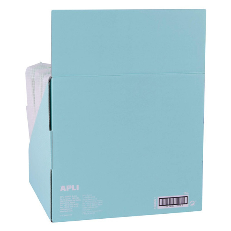 Piórnik APLI Zipper, 210x45x45mm, mix kolorów pastel