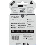 Paski montażowe SCOTCH®, dwustronne, 8 pasków, transparentne