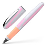 Pióro kulkowe SCHNEIDER Ray, różowo-białe