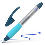 Pióro kulkowe SCHNEIDER Base Ball, niebiesko-turkusowe