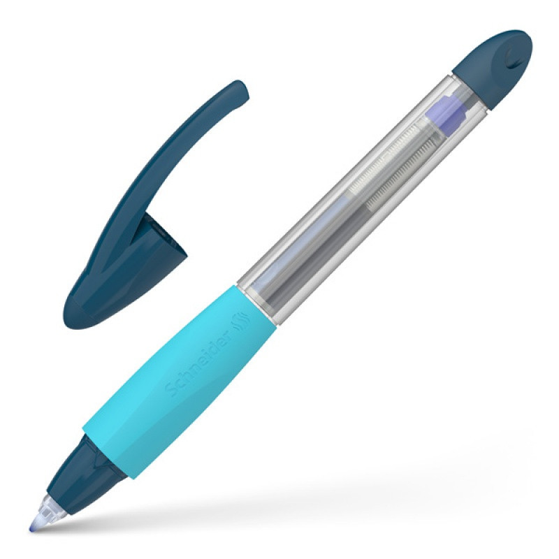 Pióro kulkowe SCHNEIDER Base Ball, niebiesko-turkusowe