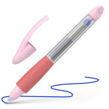 Pióro kulkowe SCHNEIDER Base Ball, różowo-czerwone