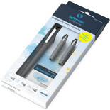 Zestaw prezentowy SCHNEIDER Callissima, pudełko z zawieszką, szary