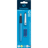 Pióro wieczne SCHNEIDER Wavy, 2 naboje, mix kolorów, blister