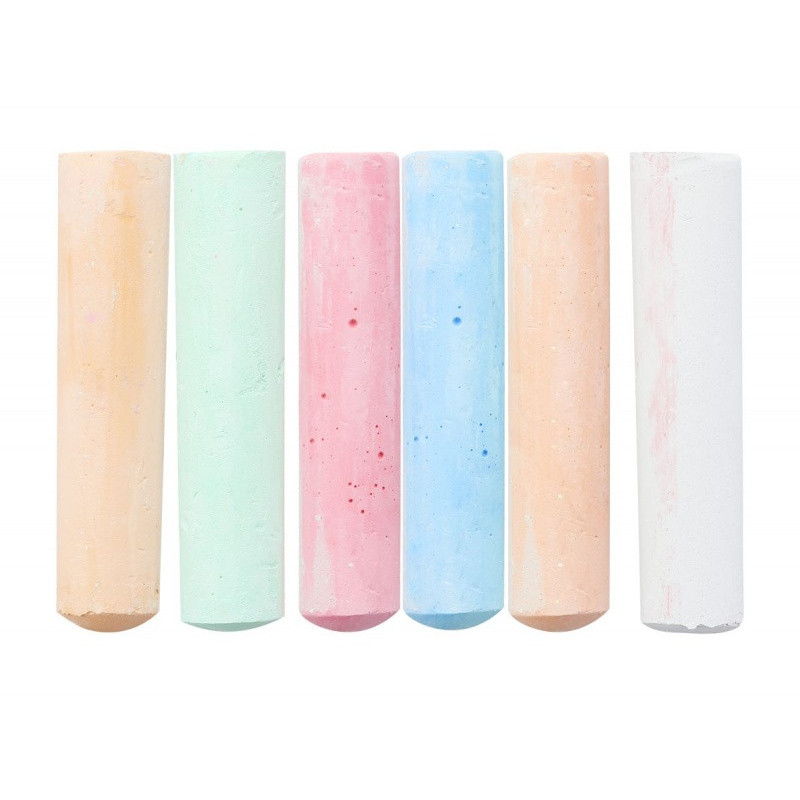 Kreda chodnikowa KEYROAD, 6szt., mix kolorów