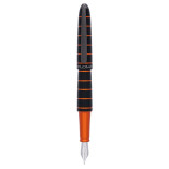 Pióro wieczne DIPLOMAT Elox, B, czarne/pomarańczowe