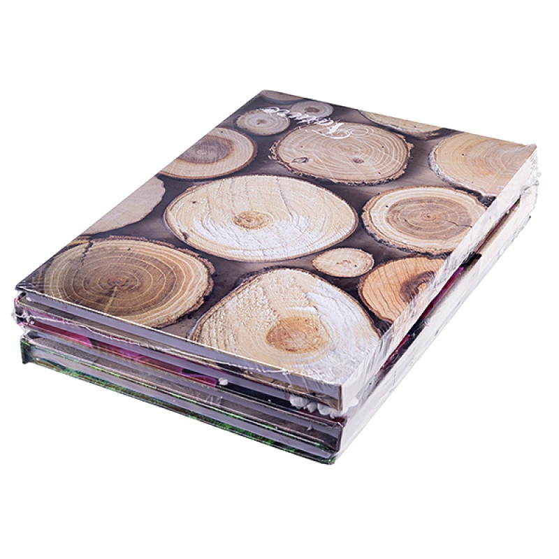 Brulion OFFICE PRODUCTS, Nature, A5, w linie, 96 kart., mix