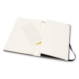 Album MOLESKINE Japoński L (13x21cm), harmonijkowy ciąg kartek, twarda oprawa, 48 str., czarny