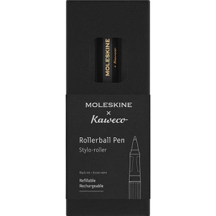 KAWECO X MOLESKINE pióro kulkowe, czarne