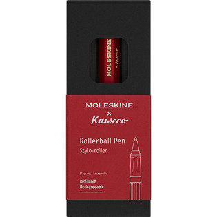 KAWECO X MOLESKINE pióro kulkowe, czerwone