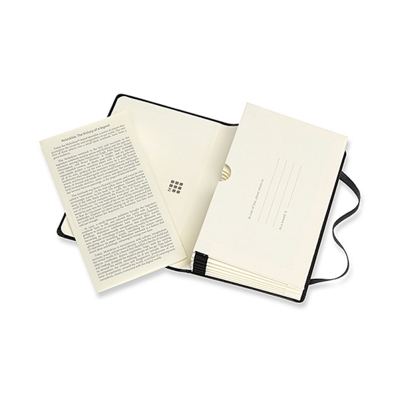 MOLESKINE PRO Portfolio P (9x14 cm), 6 kieszonek, czarne