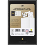 Notatnik MOLESKINE L (13x21 cm), Smiley, w linie, twarda oprawa, 176 stron, pudełko