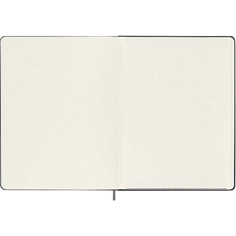 Notatnik MOLESKINE XL (19x25cm), Smart, w linie, twarda oprawa, czarny