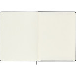 Notatnik MOLESKINE XL (19x25cm), Smart, w linie, twarda oprawa, czarny