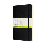 Notes MOLESKINE Classic L (13x21cm), gładki, miękka oprawa, 400 stron, czarny
