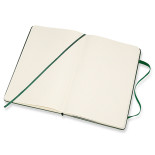 Notes MOLESKINE Classic L (13x21cm), gładki, twarda oprawa, myrtle green, 240 stron, zielony