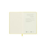 Notes MOLESKINE Classic L (13x21cm), w linie, twarda oprawa, hay yellow, 240 stron, żółty