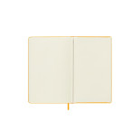 Notes MOLESKINE Classic L (13x21cm), w linie, twarda oprawa, orange yellow, 240 stron, pomarańczowy