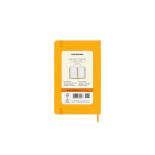 Notes MOLESKINE Classic L (13x21cm), w linie, twarda oprawa, orange yellow, 240 stron, pomarańczowy