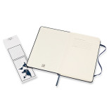 Notes MOLESKINE Classic M (11,5x18 cm), gładki, twarda oprawa, sapphire blue, 208 stron, niebieski