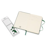 Notes MOLESKINE Classic P (9x14 cm), gładki, twarda oprawa, myrtle green, 192 strony, zielony