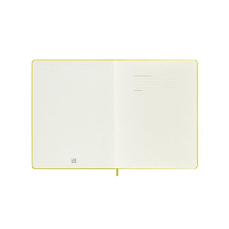 Notes MOLESKINE Classic XL (19x25 cm), linie, twarda, hay yellow, 192 strony, żółty